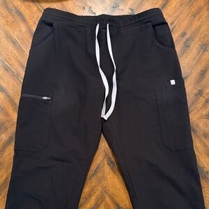 Figs Black Scrub Pants